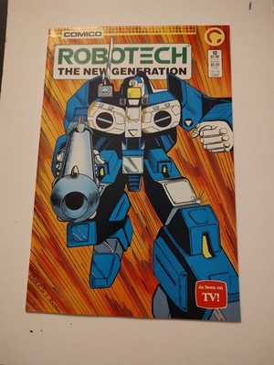 ROBOTECH THE NEW GENERATION # 12 COMICO  Written by Jack Herman