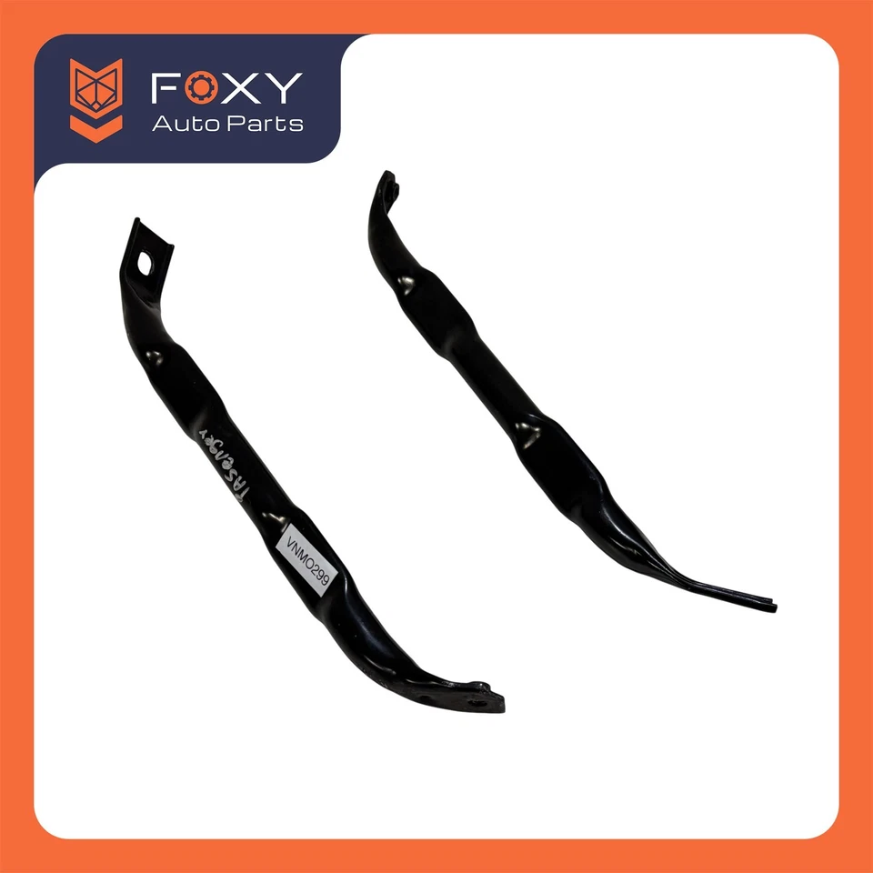 07–13 Juego de varillas de refuerzo de parachoques delantero izquierdo derecho BMW X5 E70 X6 E71 OEM 031324 Foto 2 de 4