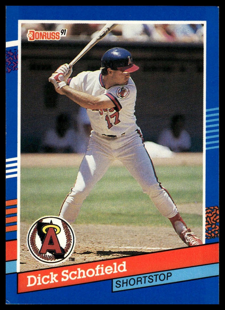 1991 Donruss #262c Dick Schofield