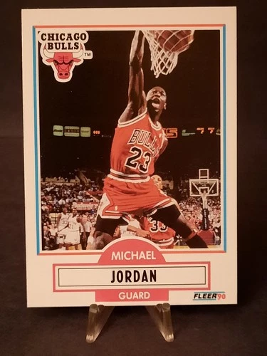 MICHAEL JORDAN 1990-91 90-91 Fleer #26 Chicago Bulls HOF RARE MINT...