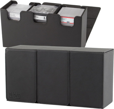 Slab Box Triple Row - Trading Card Storage Box for Graded Sports and TCG Cards -