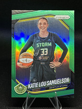 Panini 2025 Prizm WNBA Katie Lou Samuelson Seattle Storm Green Prizm #82