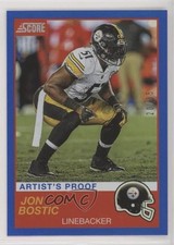 2019 Score Artist Proof 20/35 Jon Bostic #120 1u0