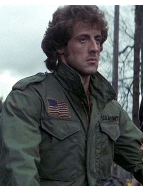 Chaqueta de Campo Militar Para Hombres Verde Estilo Ejército Combate Vintage M65 Abrigo Bandera de Estados Unidos