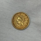 1861-P Liberty Quarter Eagle — photo from another recent sale