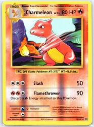 Charmeleon 10/108 XY Evolutions Reverse Holo