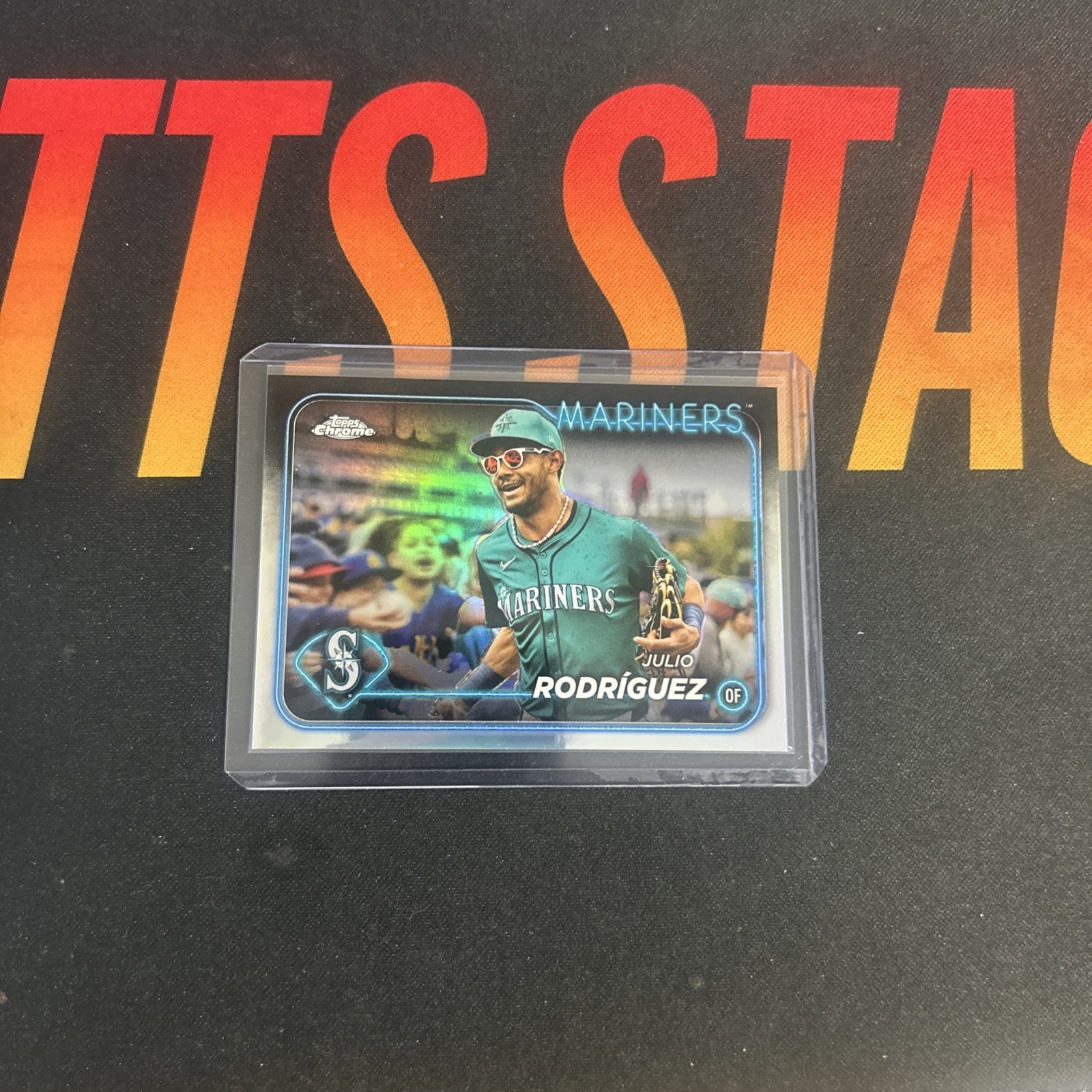 Julio Rodriguez 2024 Topps Chrome Image Variation Sunglasses #300 Mariners