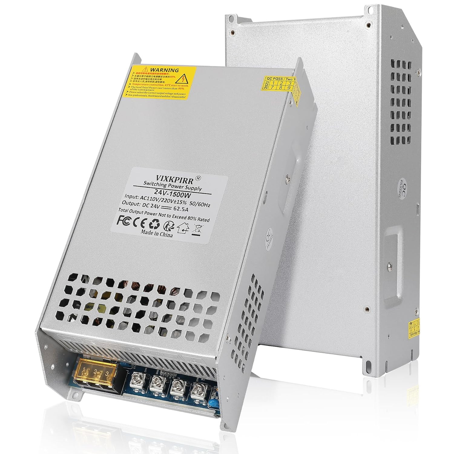 DC 24V 62.5A 1500W Alimentatore Trasformatore 220V AC a DC 24V Convertitore 62.5