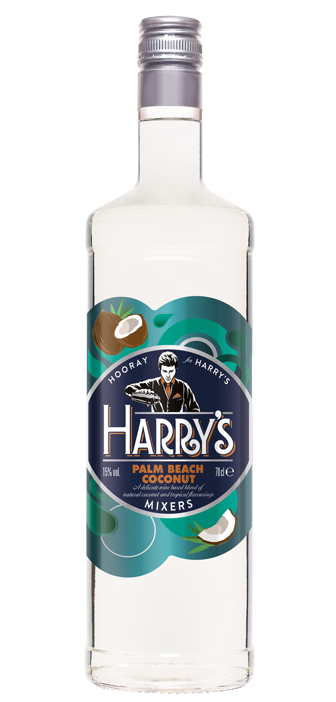 Harrys Palm Beach Coconut Schnapps 70cl 15% abv