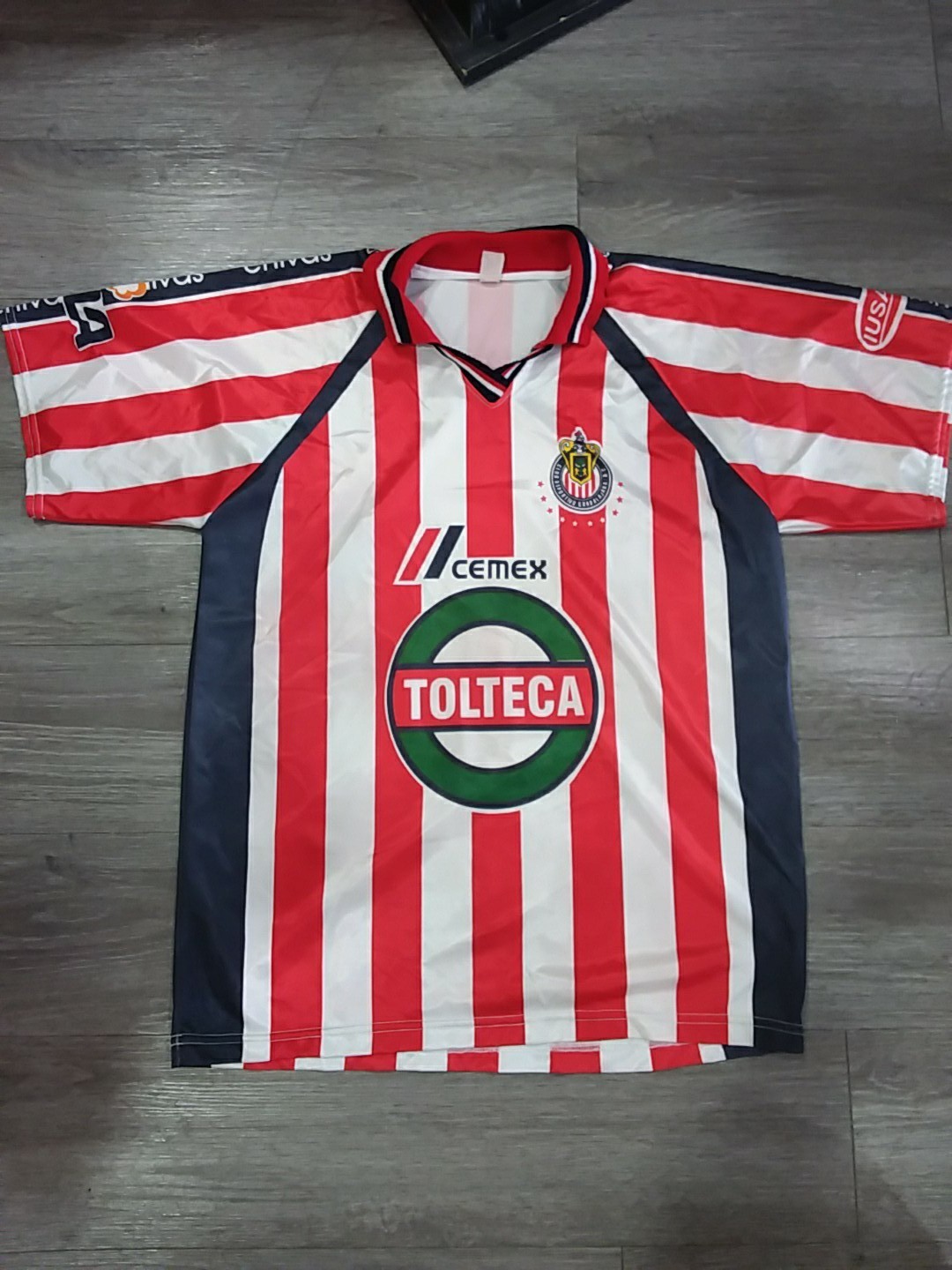 CHIVAS DE GUADALAJARA VTG ORIGINAL SOCCER JERSEY MENS SIZE XL/2XL