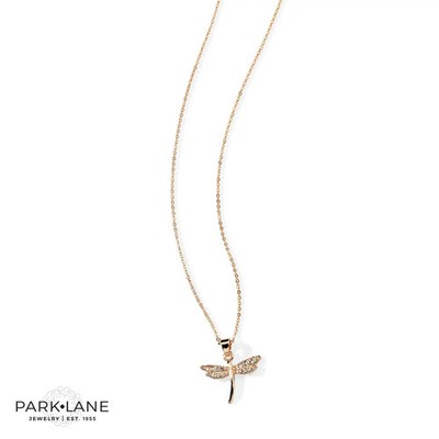 Park Lane ''ILLUMINATE'' Necklace Rose Gold /Austrian Crystals  DRAGONFLY New