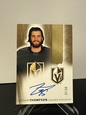 2021-22 Logan Thompson The Cup Rookie Class of 2022 Autograph GOLD RC Auto /50