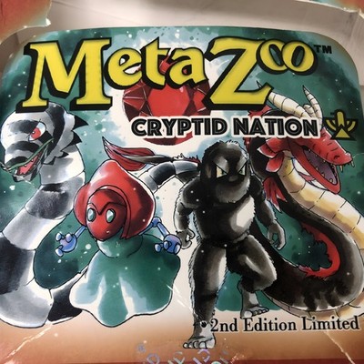 MetaZoo Cryptid Nation Trading Cards 2nd Edition Limited 35 Boost Pks *Read*