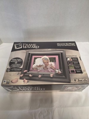 Frame Wizard 8-inch Digital Frame & Pro Edition Software Brand New Sealed