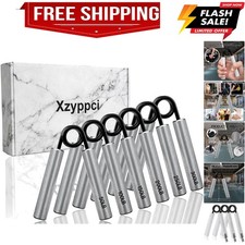 Grip Strength Trainer,50LBS-300LBS Metal Hand Grip,No Slip Heavy-Duty Hand Gr...