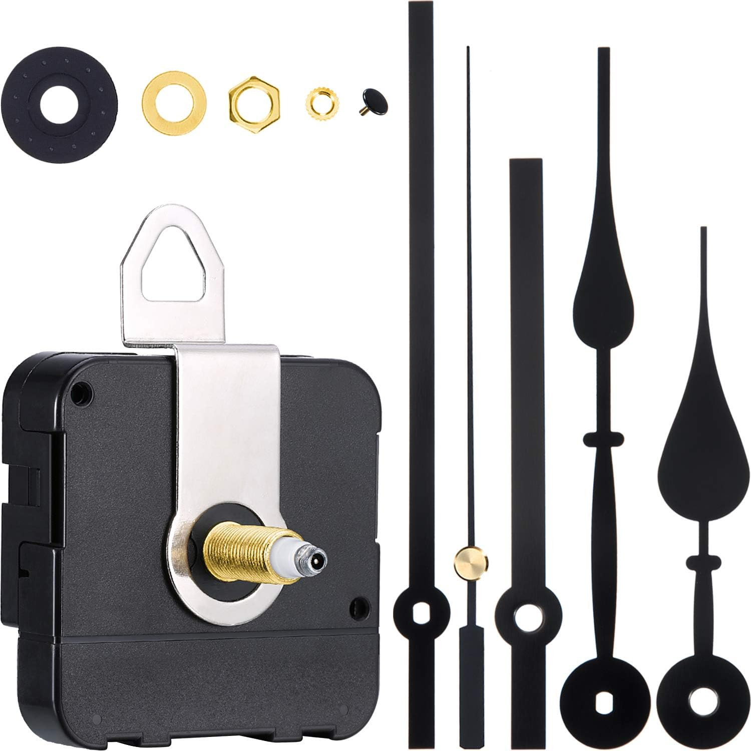 High Torque Long Shaft Clock Movement Mechanism Wall Quartz Clock Mechanism Kit