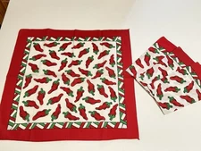 4 Red Chili Peppers Bandanas New No Tags