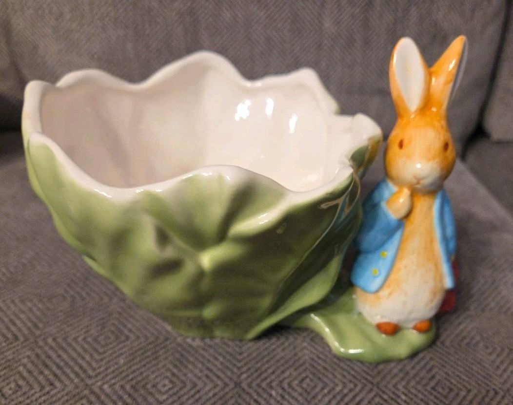 Set 6 Peter Rabbit Beatrix Potter Ceramic Planter Vases Teleflora
