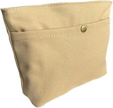 16OZ 100 Cotton Canvas Multi-Purpose Lined Zipper Closure Makeup Cosmetic Bag T
