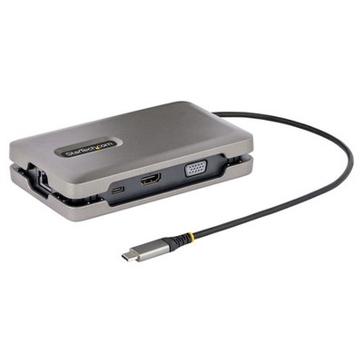 StarTech.com USB-C Dual Monitor Multiport Adapter 100W PD Pass-Through 4K 60Hz