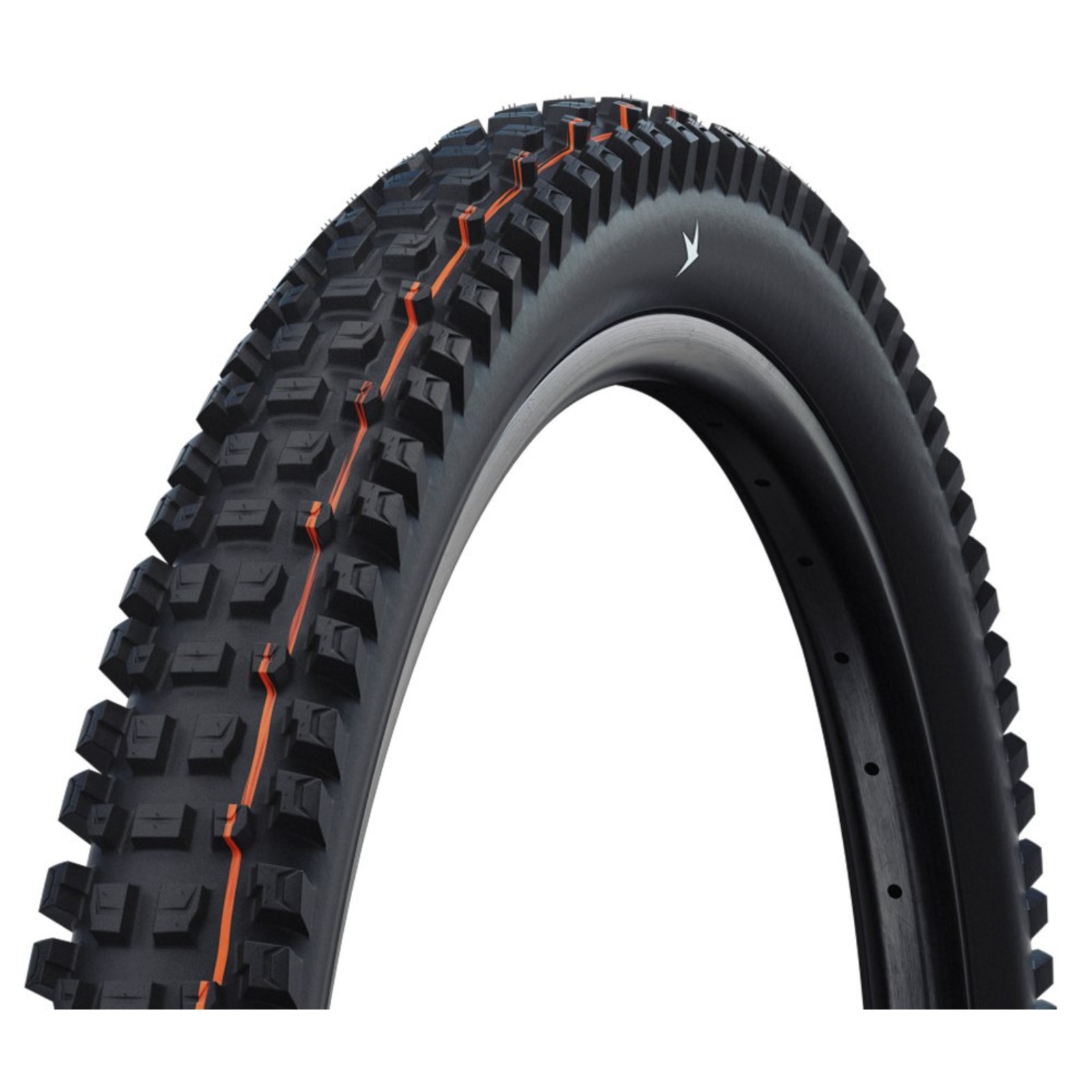 Schwalbe Albert MTB Bike Tyre - 27.5 x 2.5'' - Addix Soft Trail (27.5 Inch)