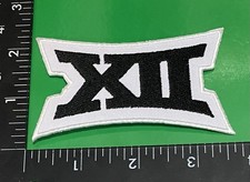 BIG 12 CONFERENCE NCAA iron On Patch  USA SELLER     WB