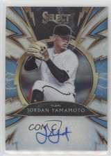 2020 Panini Select Sparks Signatures Holo Prizm 88/99 Jordan Yamamoto Auto 12i4
