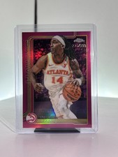 2025-26 Topps Chrome Magenta Refractor Terance Mann #9 Atlanta Hawks /399