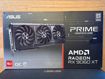 ASUS PRIME AMD Radeon RX 9060 XT OC Edition 16GB Graphics Card
