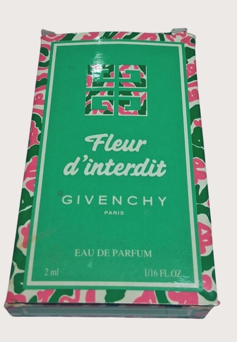 ヴィンテージ　希少　入手困難　GIVENCHY　Fleur dinterdit Givenchy Fleur DInterdit Eau De Parfum 2ml Sample Size Trial Vial