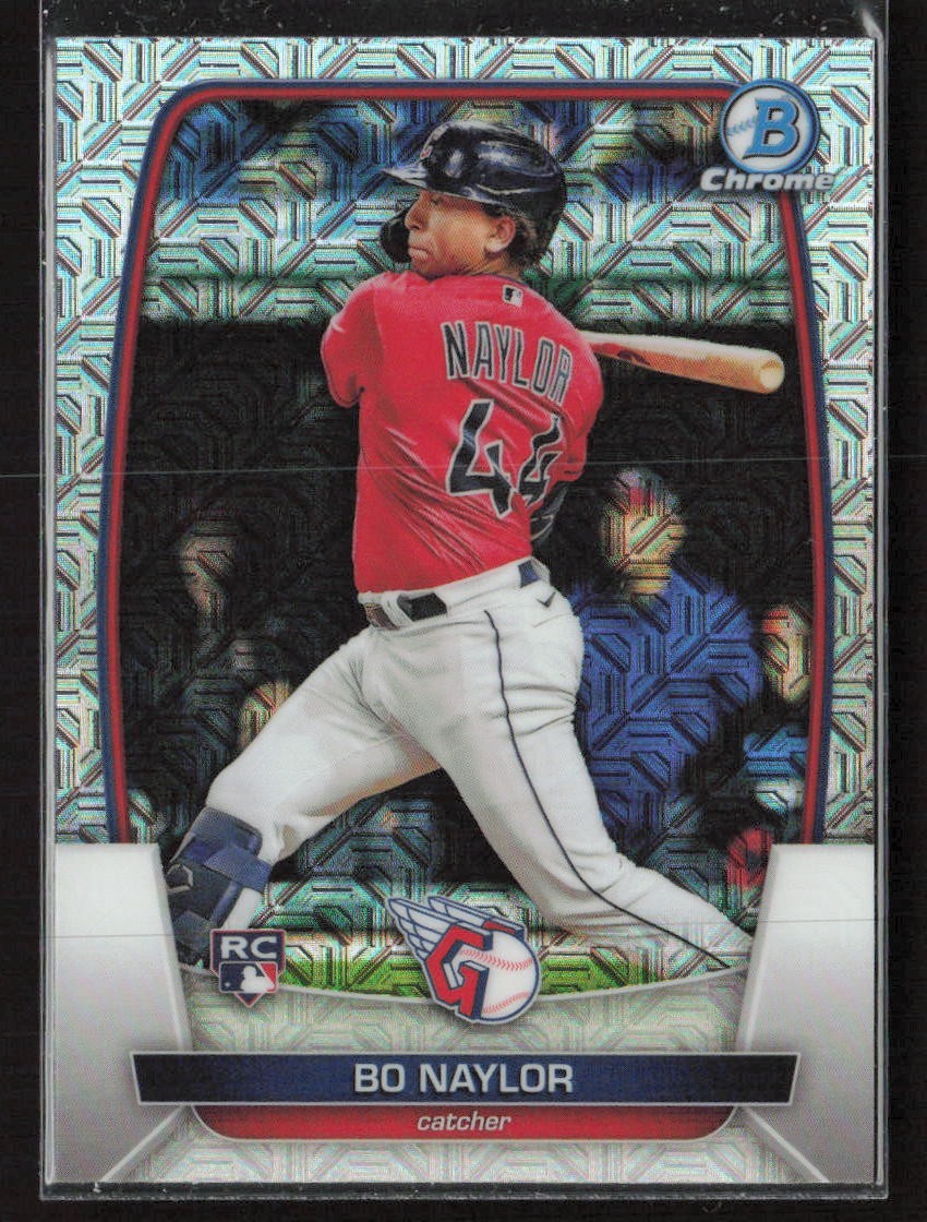 Bo Naylor 2023 Bowman #60 Mojo Refractors