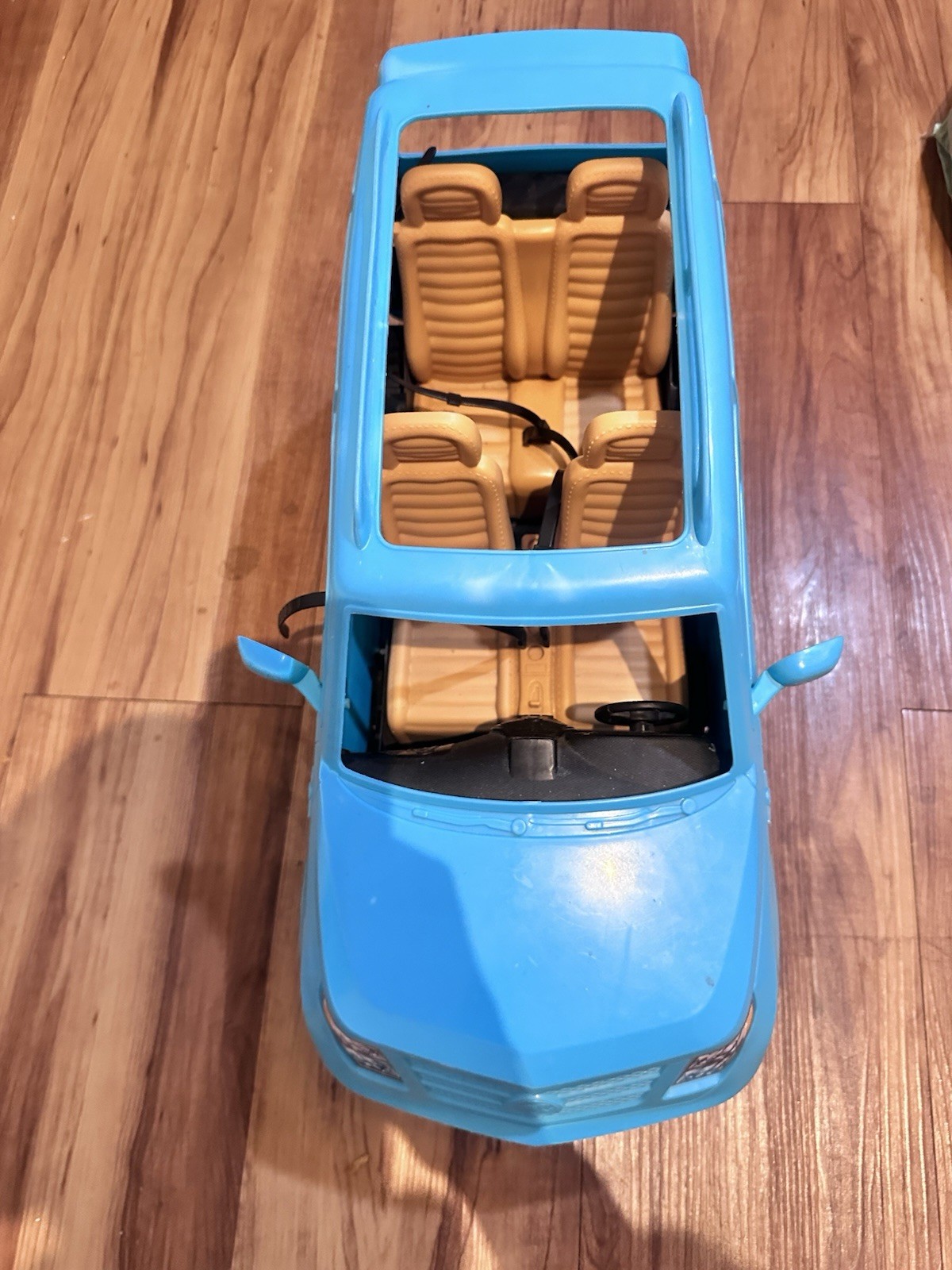 2016 Mattel Barbie Camping Fun Muddy Teal Escalade SUV Vehic