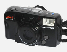 Olympus Infinity Zoom 210 AF 35mm Point  Shoot Film Camera w/ Strap - TESTED