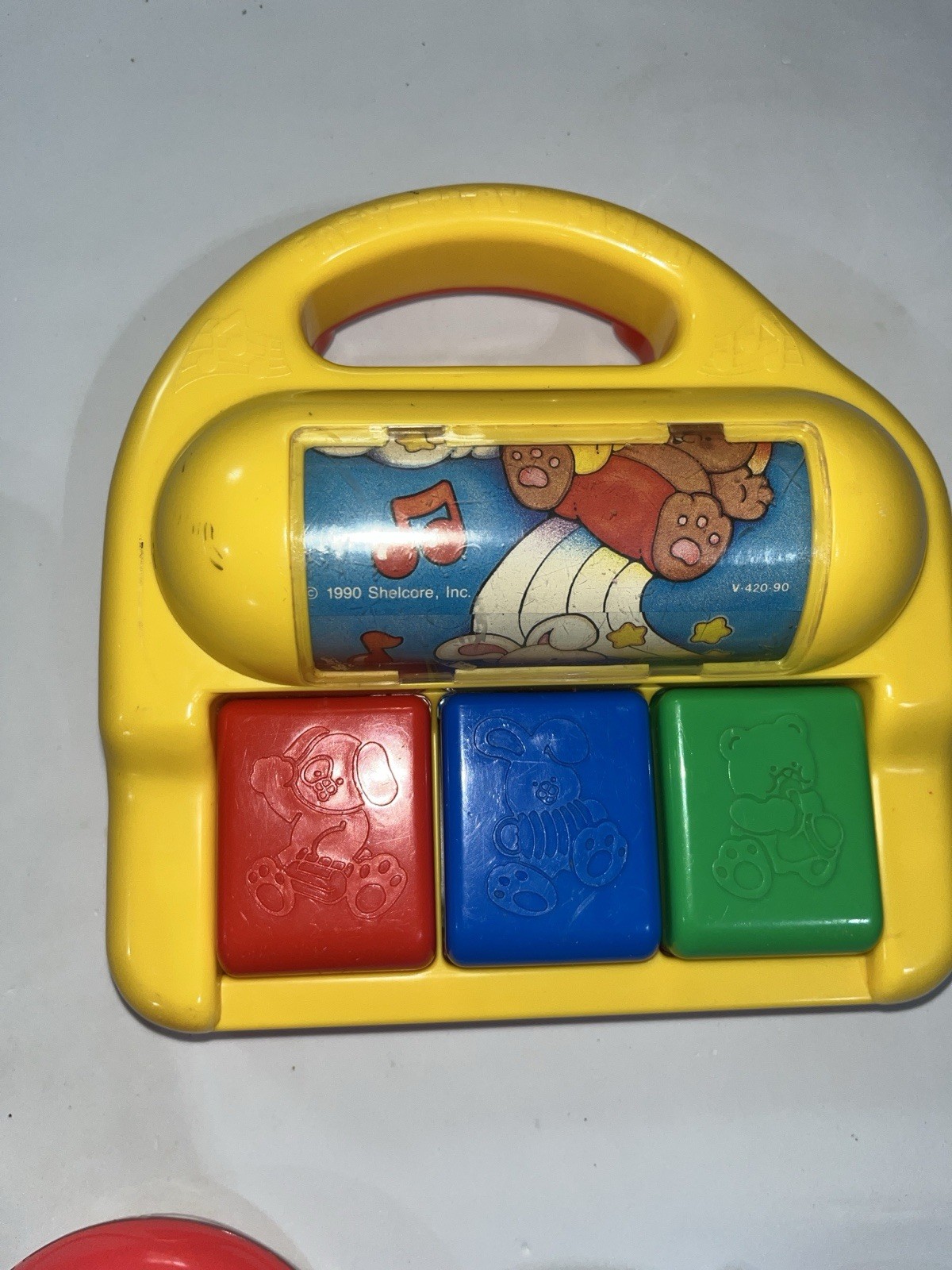 Fisher Price And Other Baby Toys LOT LuvU Zoo Spinning Musical Shelcore Piano &