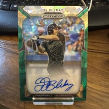 2019 Panini Prizm /18 Green Cracked Ice Draft Picks RC Auto JJ Bleday Rookie