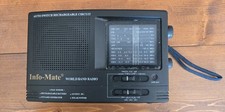 Info-Mate shortwave/VHF/AM/FM/Weather World Band Radio Model 837