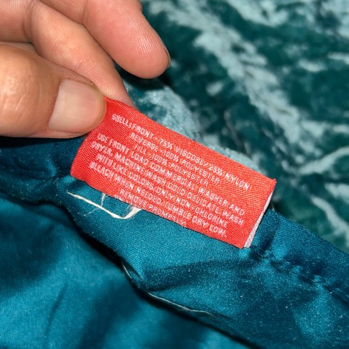 Velvet Comforter full queen Blue turquoise Boho OPAL HOUSE - Picture 7 of 7