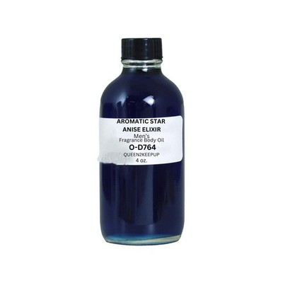 Aromatic Star Anise Elixir (Men) Body Oil 4 oz Fragrance All Natural Scent