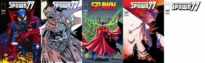SPAWN 77 #1 (5 BOOK VARIANT COVER SET) - NOW SHIPPING