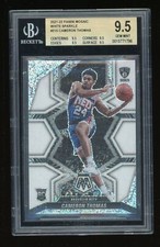 2021-22 Panini Mosaic CAMERON THOMAS White Sparkle Rookie RC BGS 9.5 GEM MINT