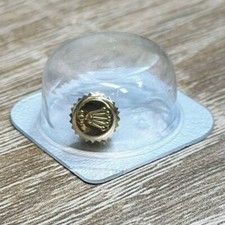 Corona Rolex oro 18k NOS B24-704-8-G1 per modello Daytona ref 116528 116523 1...