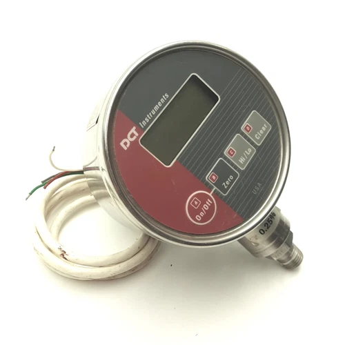DCT Instruments TSE15VC Pressure Sensor and Gauge, 0-30In-Hg, 1/4"NPT
