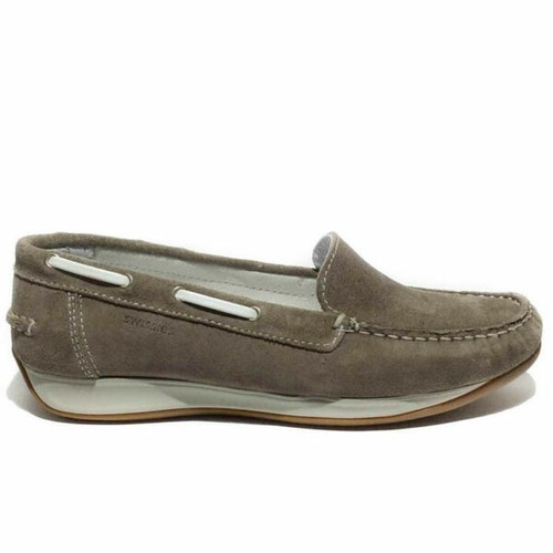 SCARPE MOCASSINI DONNA SWISSIES SABRINA 4130161 161 TAUPE PELLE SHOES WOMAN  | eBay