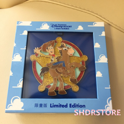世界限定180 TOY STORY Stamp with Pin 額装品 世界限定180 TOY STORY