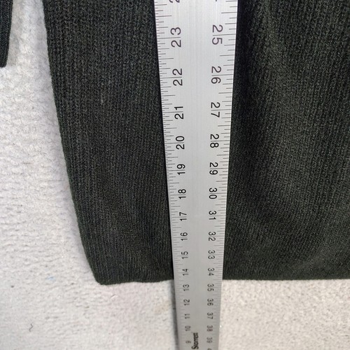 Gap Sweater Dress Women's Medium Black Ribbed Cowl Neck Long Sleeve Casual NWT - Picture 9 of 9