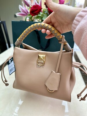 Mulberry Small Iris Silky Calf Shoulder Bag in Maple - NEW