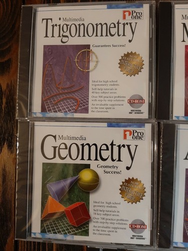 Mathematics Learning Library 5 CD Set by Pro One Software - Picture 11 of 12