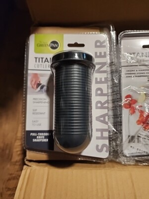 GreenPan Titanium Dual-Stage Pull Through Sharpener 6 Available