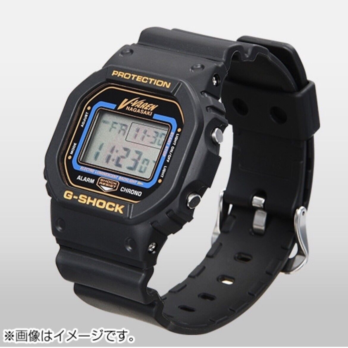 Casio G Shock DW-5600VT V-Varen Nagasaki Joan Football Team Collaboration  Japan