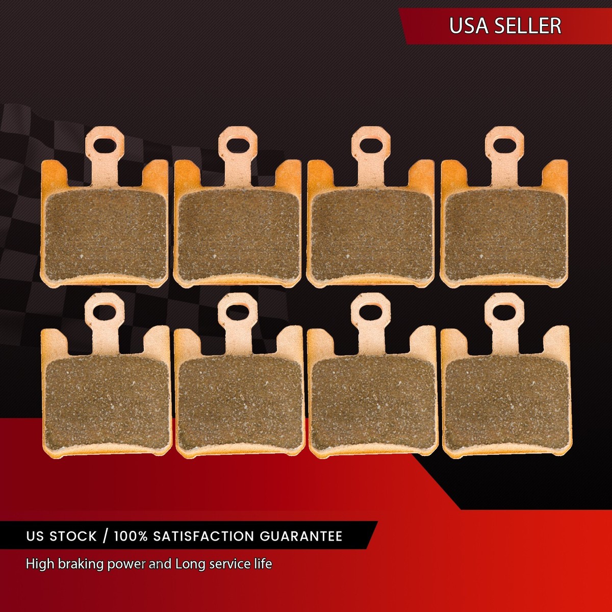 Front Sintered Brake Pads For KAWASAKI ZX-6R ZX 636 2003 2004 2005